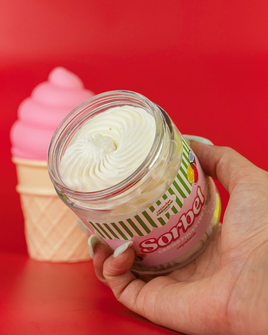 Crème fouettée corporelle 🍧🍉🥥🍋‍🟩 Sorbet melon d'eau, coconut & lime