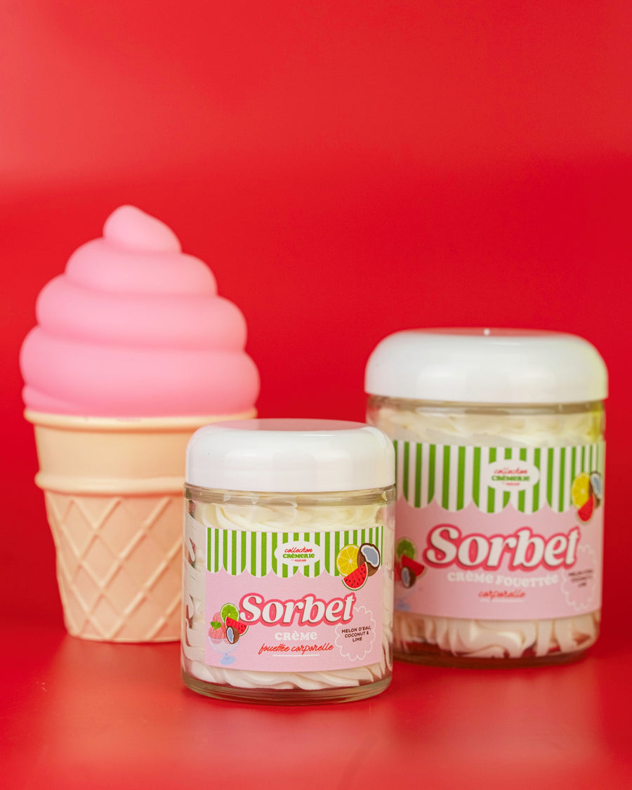 Crème fouettée corporelle 🍧🍉🥥🍋‍🟩 Sorbet melon d'eau, coconut & lime