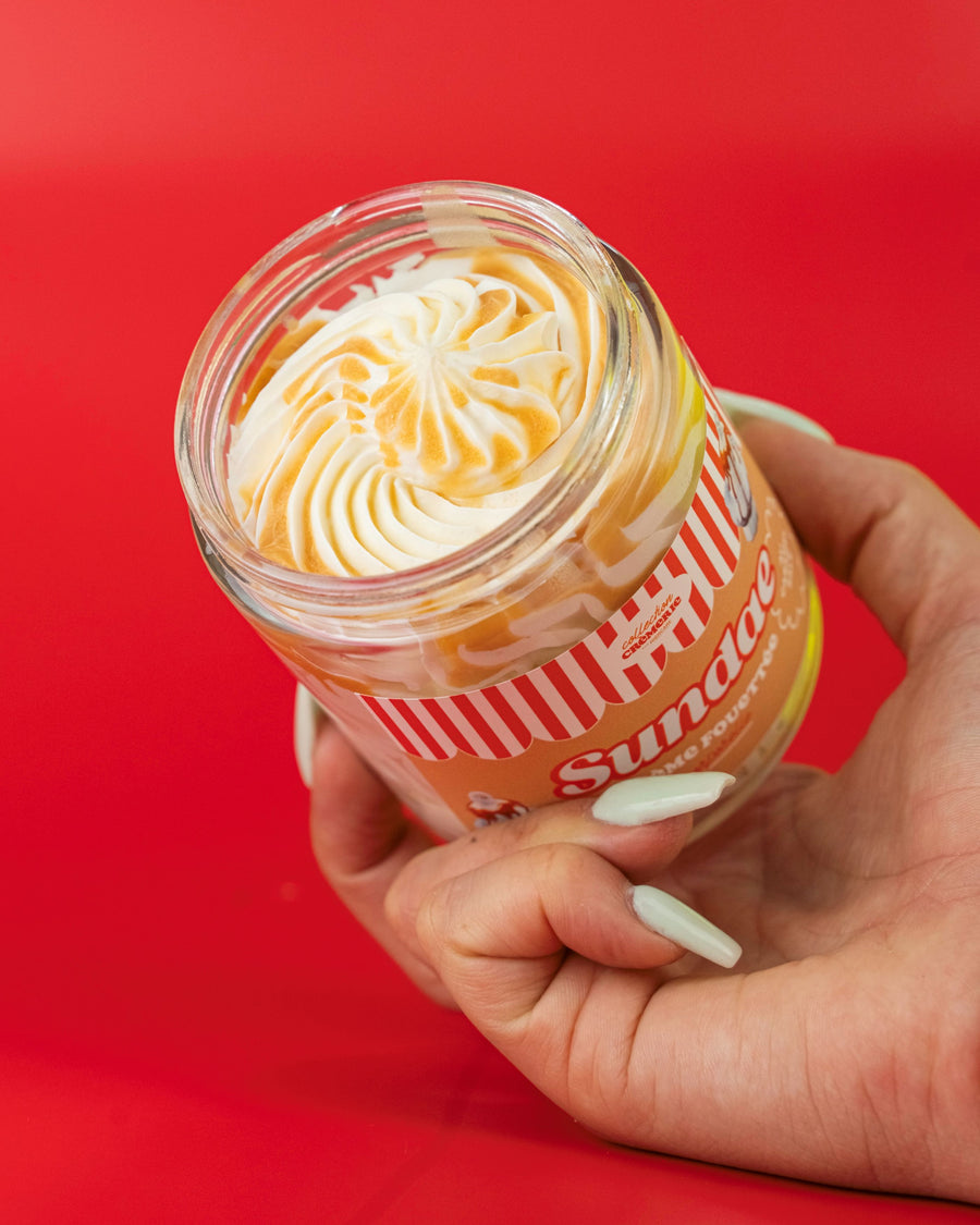 Crème fouettée corporelle 🍨🥮🍯 Sundae au caramel salé