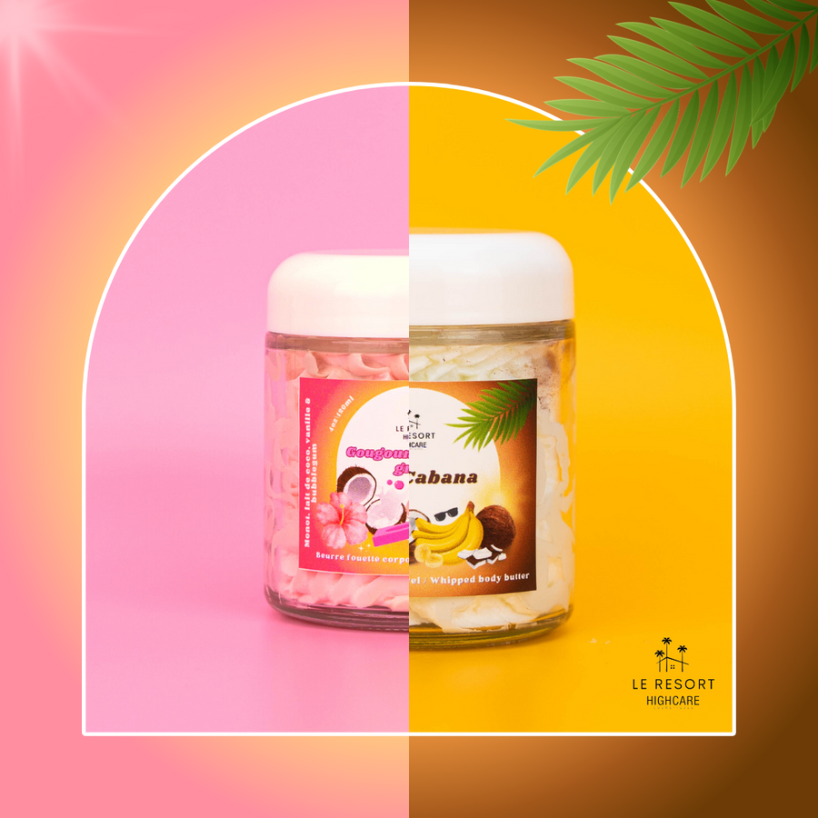 Crème fouettée corporelle  🥥🥛 Gougoune balloune X Copa cabana 🍌⛱️🍭