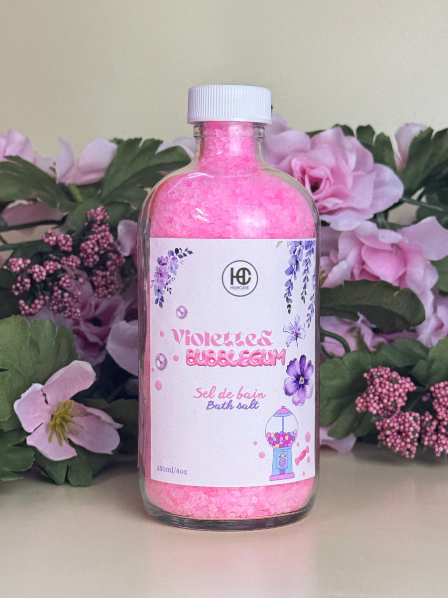 Sel de bain 🫧🪻🍭 Violette & bubblegum
