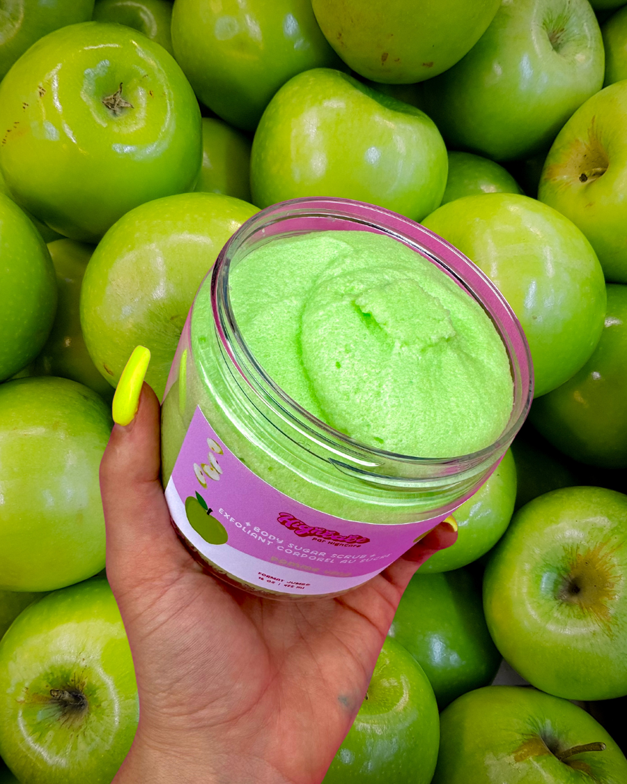 Sugar scrub 🍏 Pomme verte