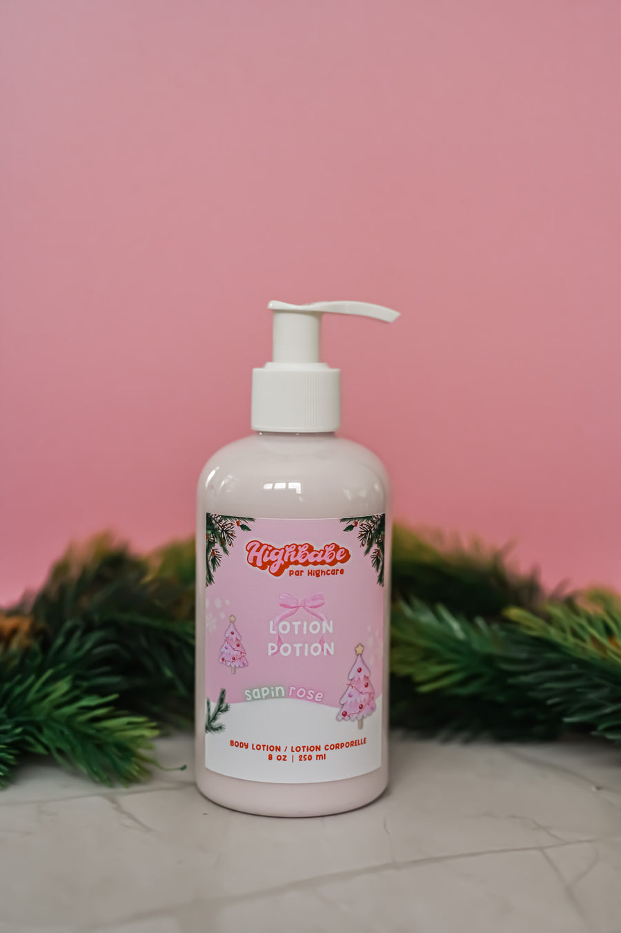 Lotion corporelle 🎄🎀 Sapin rose