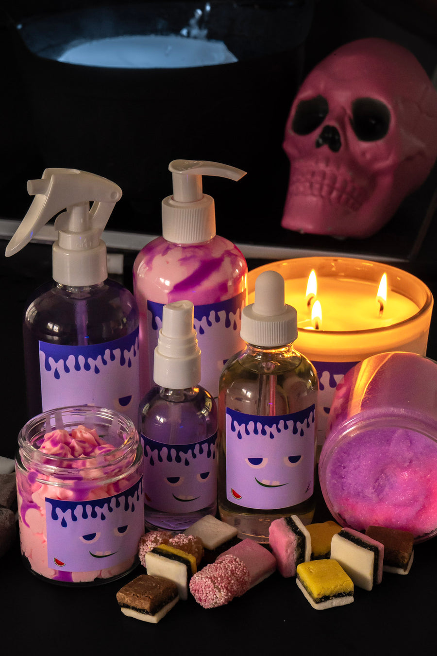 Huile luxueuse de rituel 🍉🧠 CERVELLE DE SORCIERE 🧙🏿‍♀️🍇