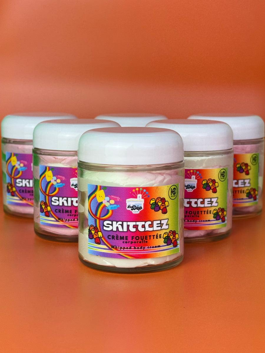 Crème fouettée corporelle  - Skittlez 🍡🌈