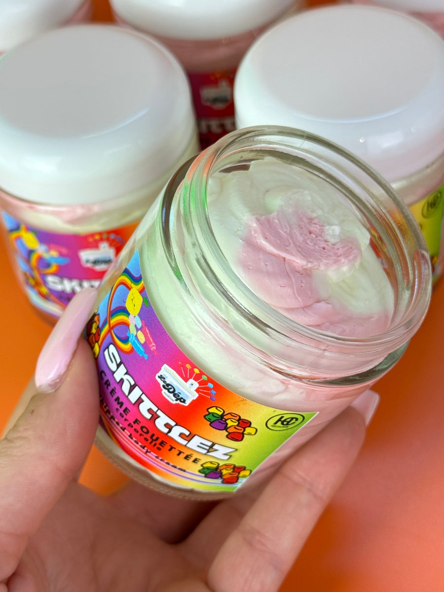 Crème fouettée corporelle  - Skittlez 🍡🌈