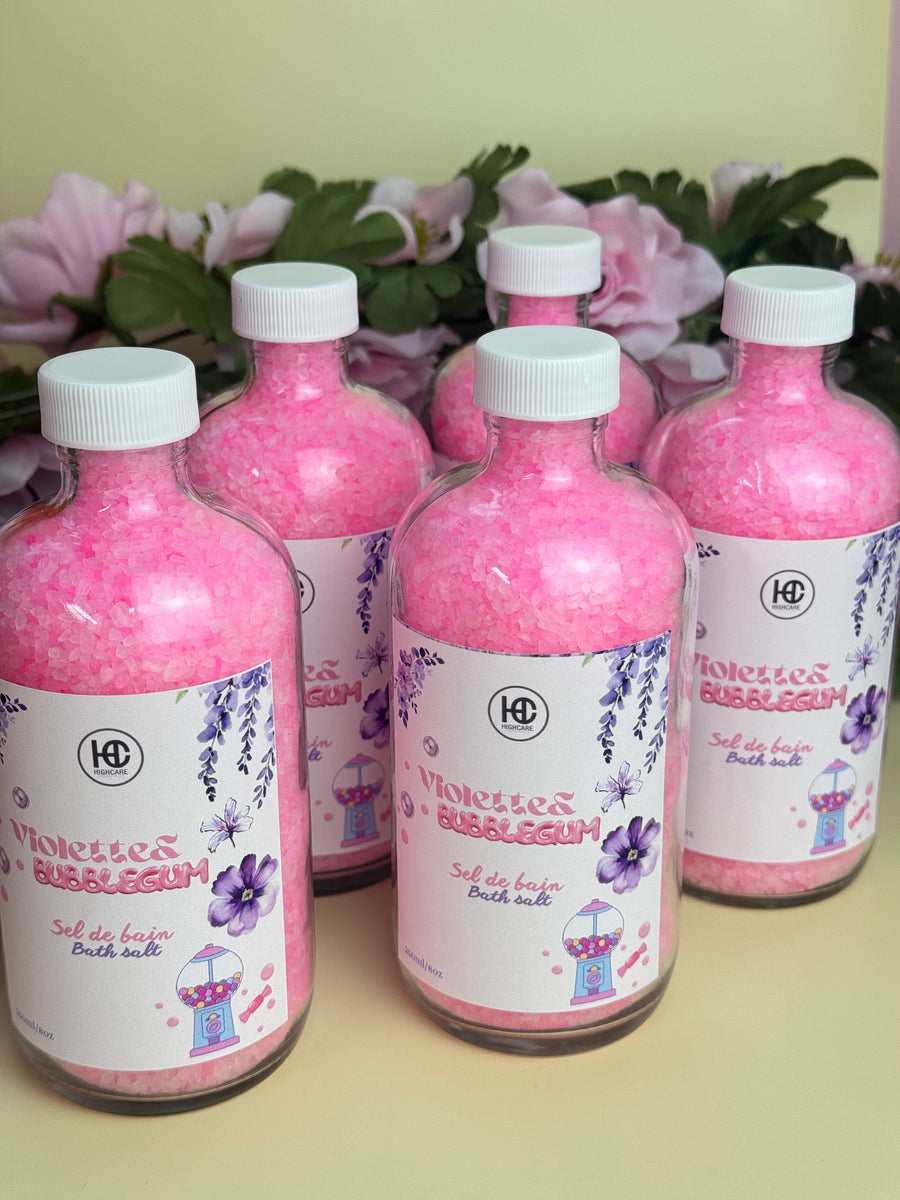 Sel de bain 🫧🪻🍭 Violette & bubblegum