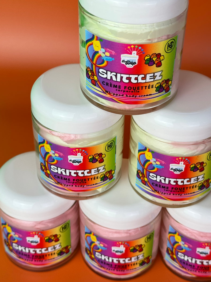 Crème fouettée corporelle  - Skittlez 🍡🌈