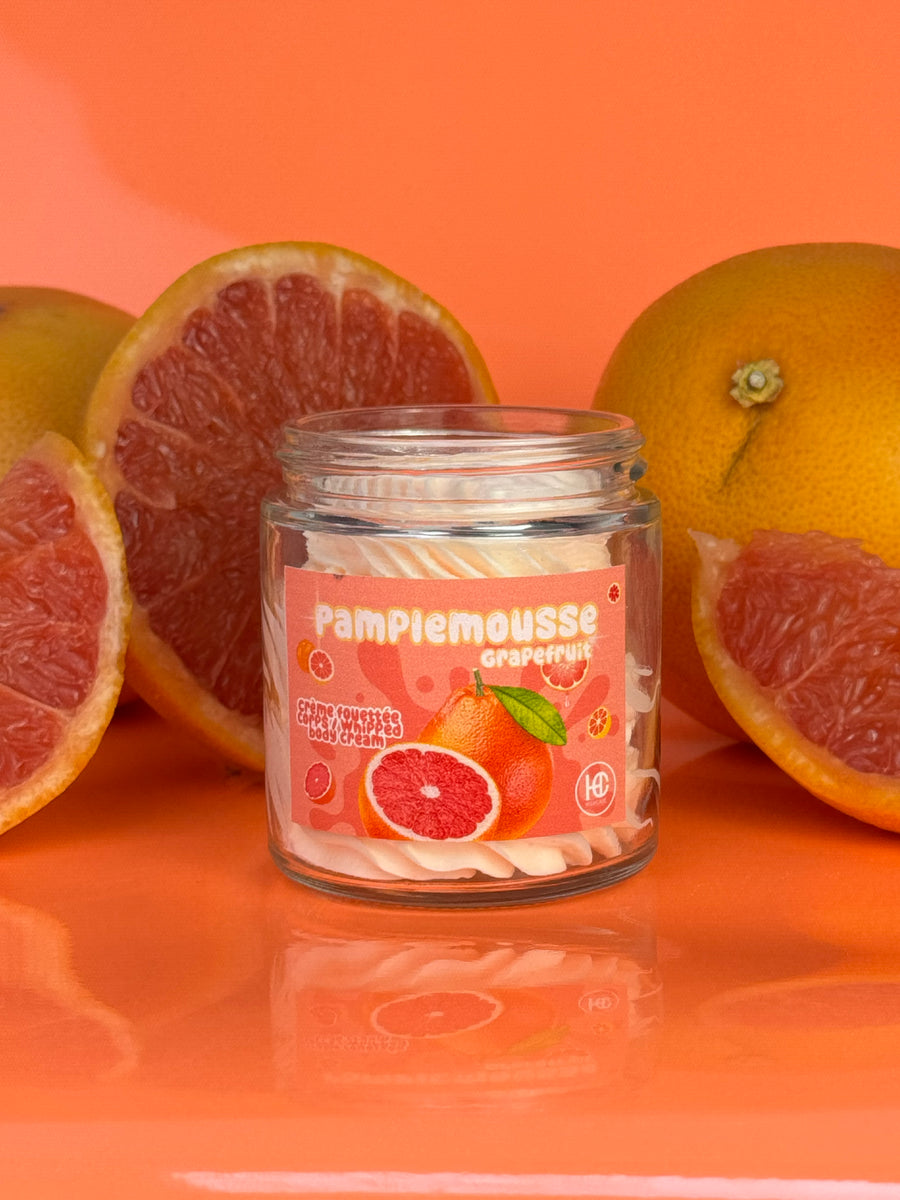 Crème fouettée corporelle 🍊 pamplemousse