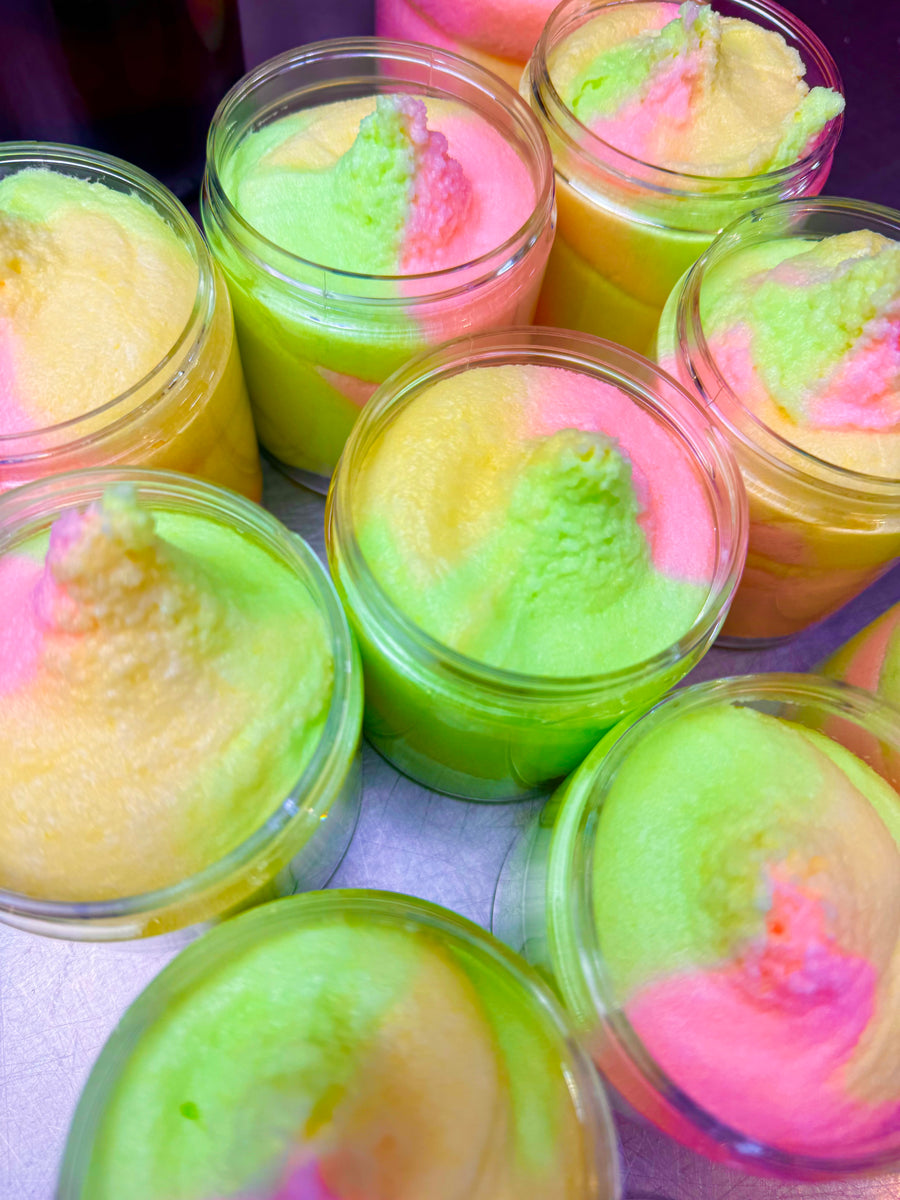 Exfoliant corporel au sucre 🌺🌴🍹🦜🥭  Daiquiri tropical