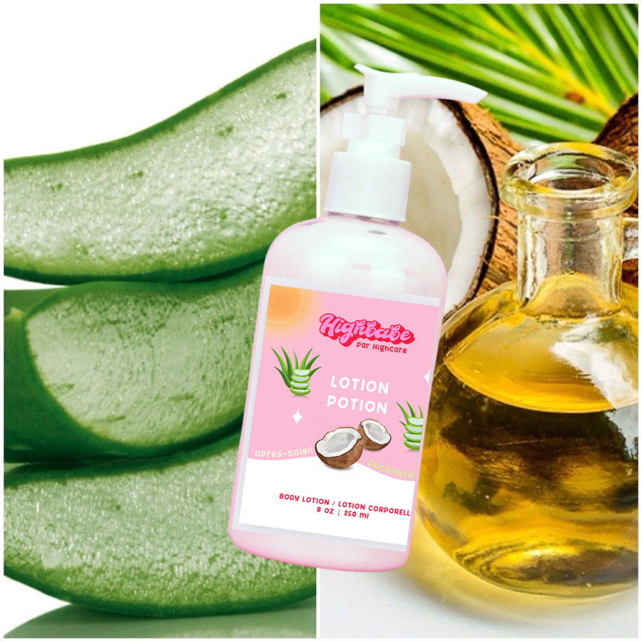 Lotion corporelle ☀️🌿 APRÈS-SOLEIL AVEC ALOES 🌿🥥 COCONUT & LIME🥥🍋‍🟩