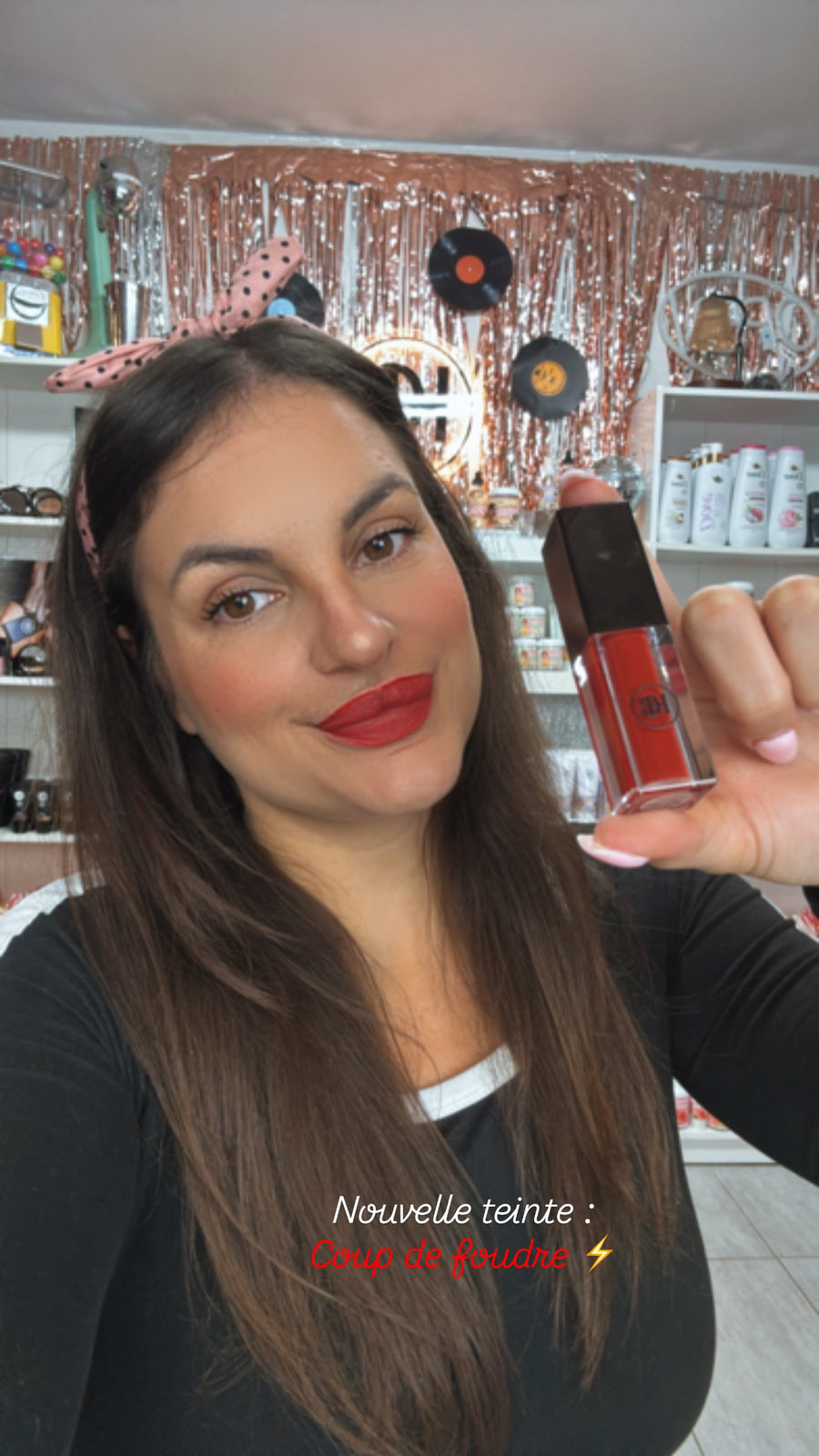 Rouge à lèvres liquide / Liquid lipstick