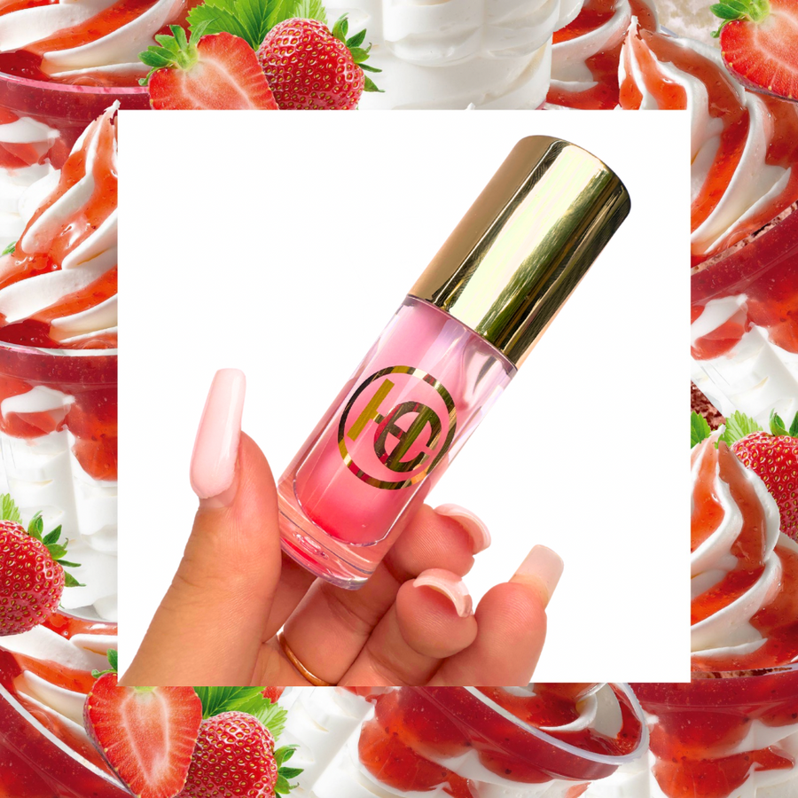 Juicy Lip Oil ( Huile à lèvres ) • Sundae aux fraises