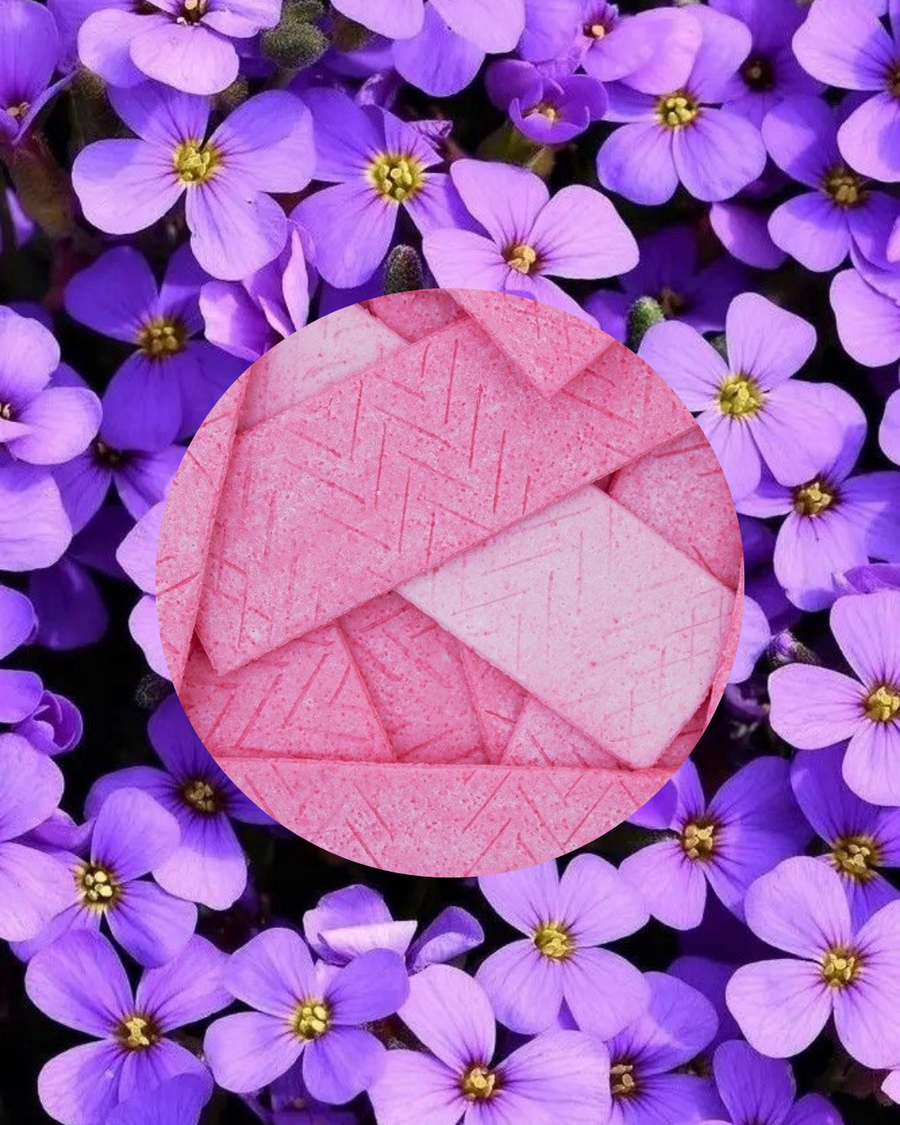 Bougie d’ambiance 🫧🪻🍭 Violette & bubblegum