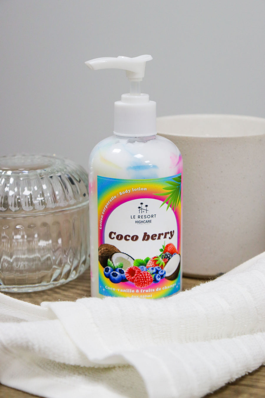 Lotion corporelle 🥥🍓🌈🎨🤎🌅 Coco berry