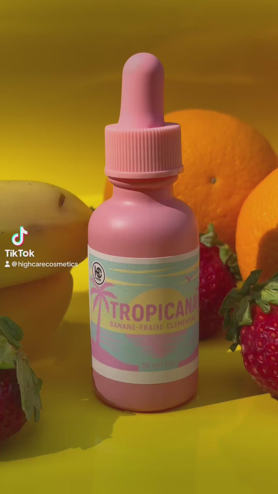 Huile luxueuse bain&corps 🍊🍌🍓 Tropicana 🌴