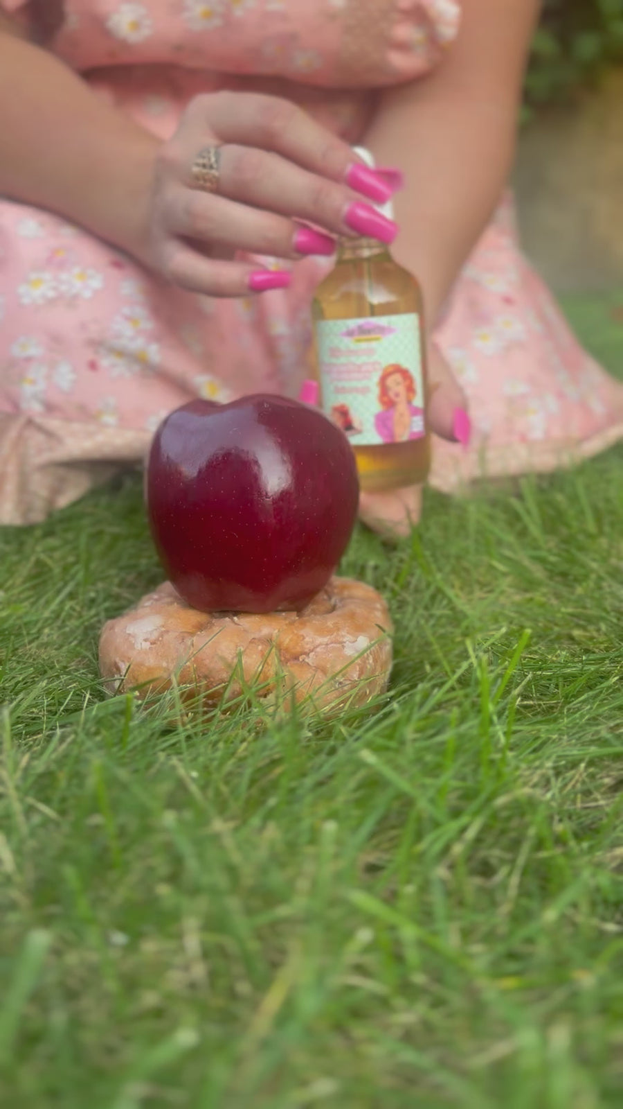 Huile luxueuse bain&corps 🥐🍎 Beignets aux pommes 🍎🥨