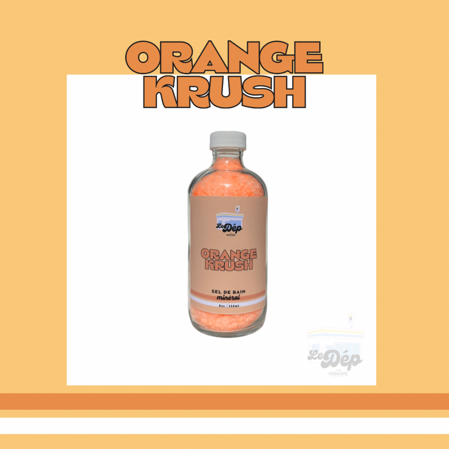 Sel de bain - Orange krush 🍊✨